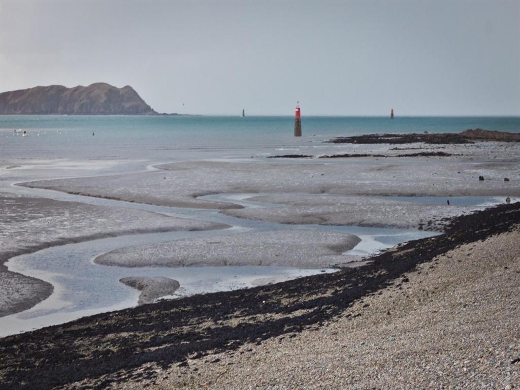شقة La Presqu' Ile Du Lenn Face A La Mer Louannec المظهر الخارجي الصورة